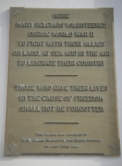 Gedenkteken Belgische Vrijwilligers