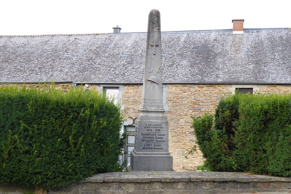 Oorlogsmonument Brly