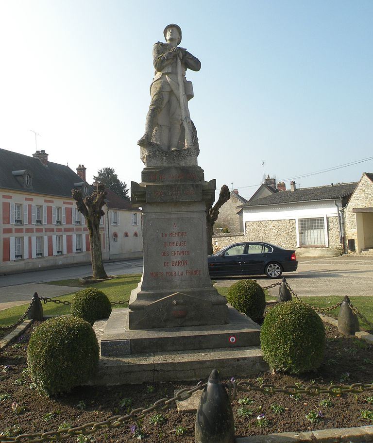 Monument Eerste Wereldoorlog Baron