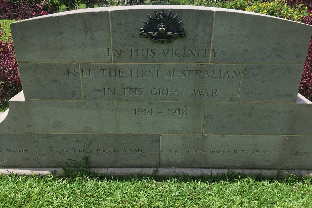 Memorial Australian Soldiers 1914 Kokopo