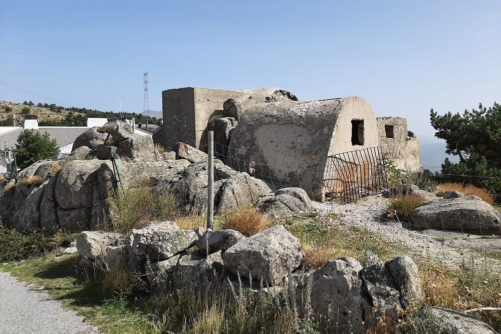 Bunker Spaanse Burgeroorlog Alto del Len