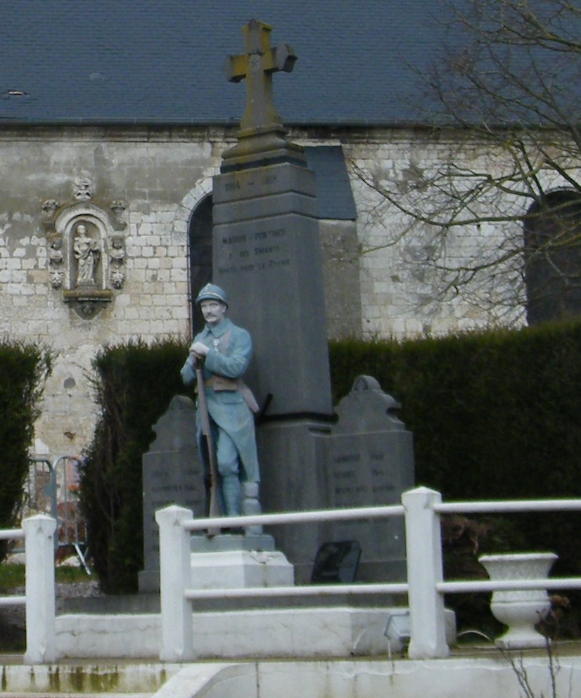 Monument Eerste Wereldoorlog Maison-Ponthieu