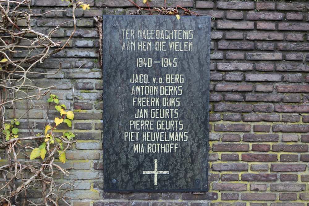 Memorial Victims of War Roman Catholic Church Velden