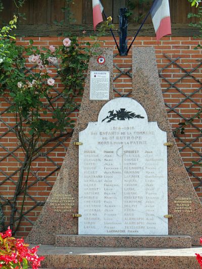 War Memorial Saint-Eutrope-de-Born