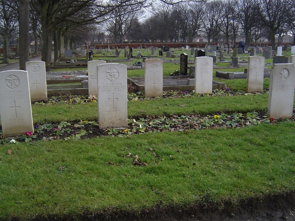 Commonwealth War Graves Hartlepool West View Cemetery
