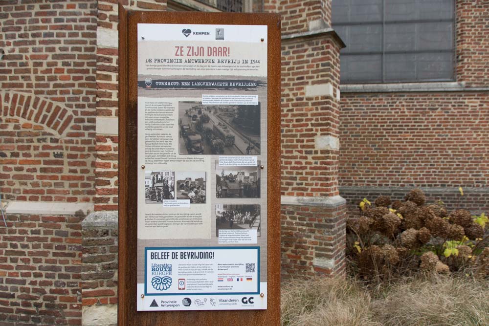 Info board 75 Years Liberation WWII Turnhout #3