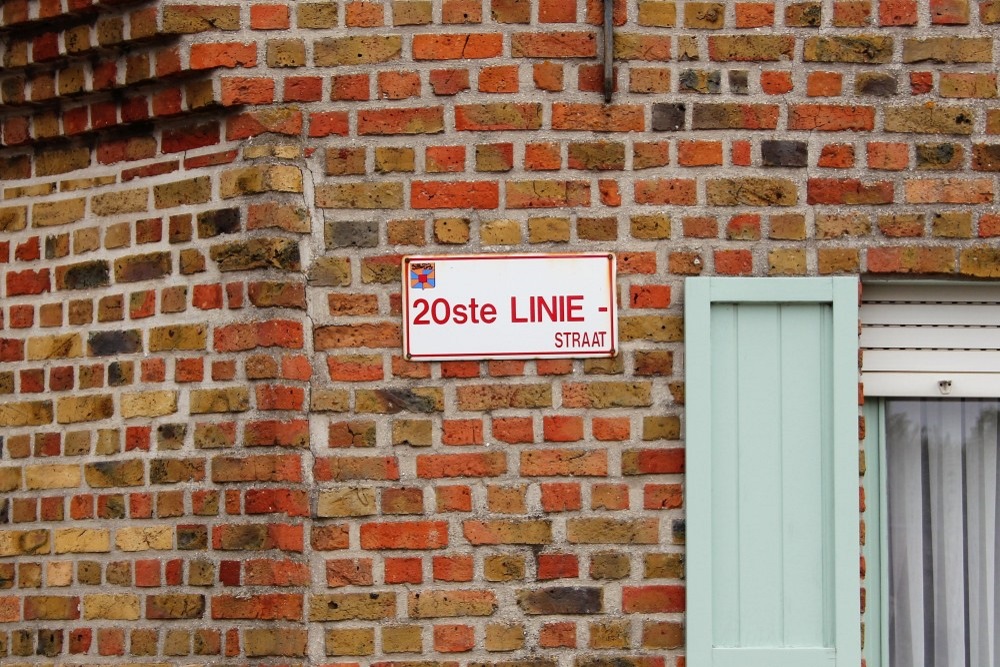 Street Name 20th Line Regiment Zarren	