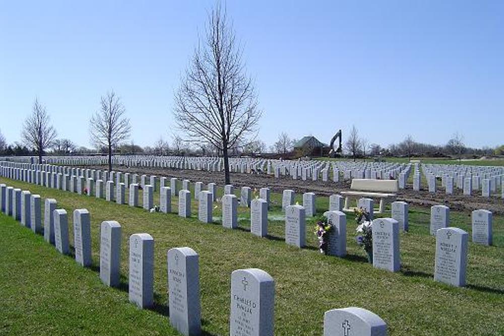 Amerikaanse Oorlogsgraven Southern Wisconsin Veterans Memorial Cemetery
