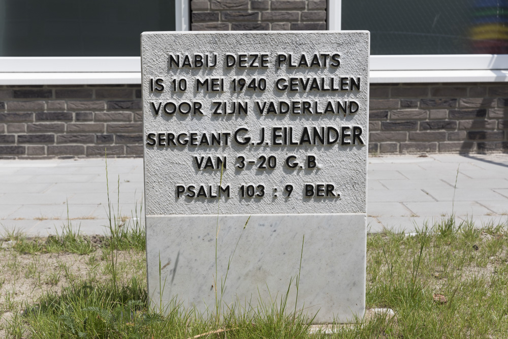 Monument Sergeant G.J. Eilander Hardenberg