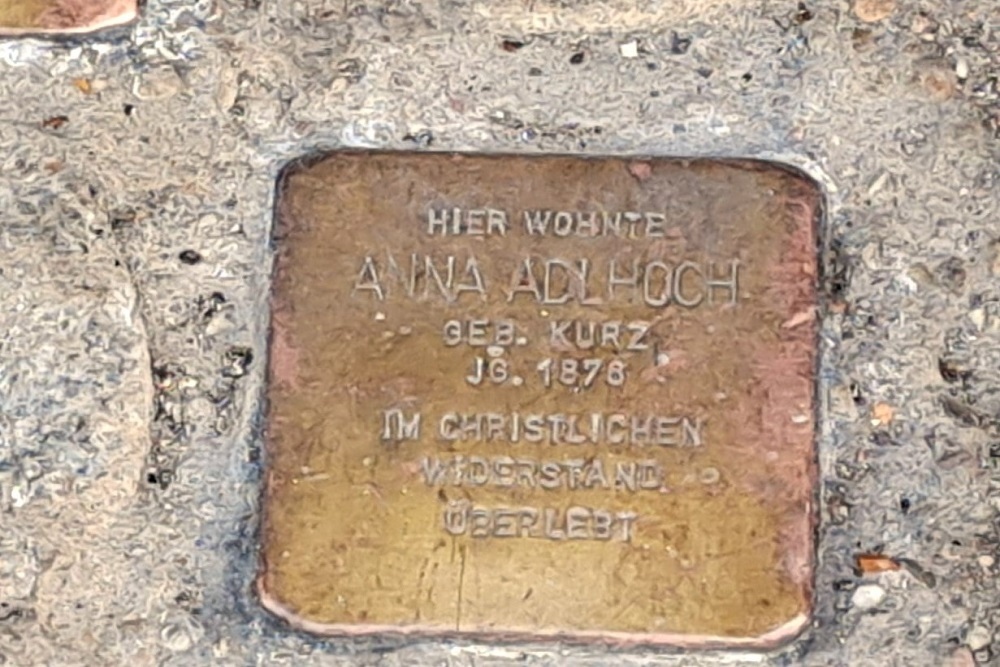 Stolpersteine Peutingerstrae 11 #4