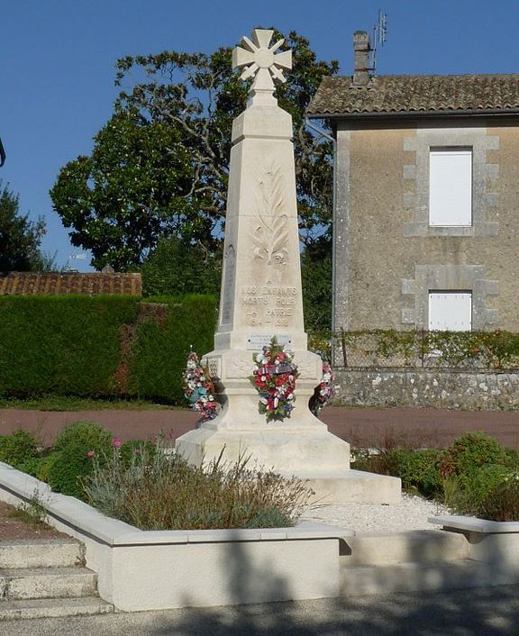 War Memorial Saint-Caprais-de-Blaye