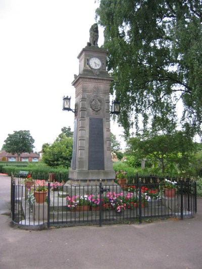 Oorlogsmonument Syston