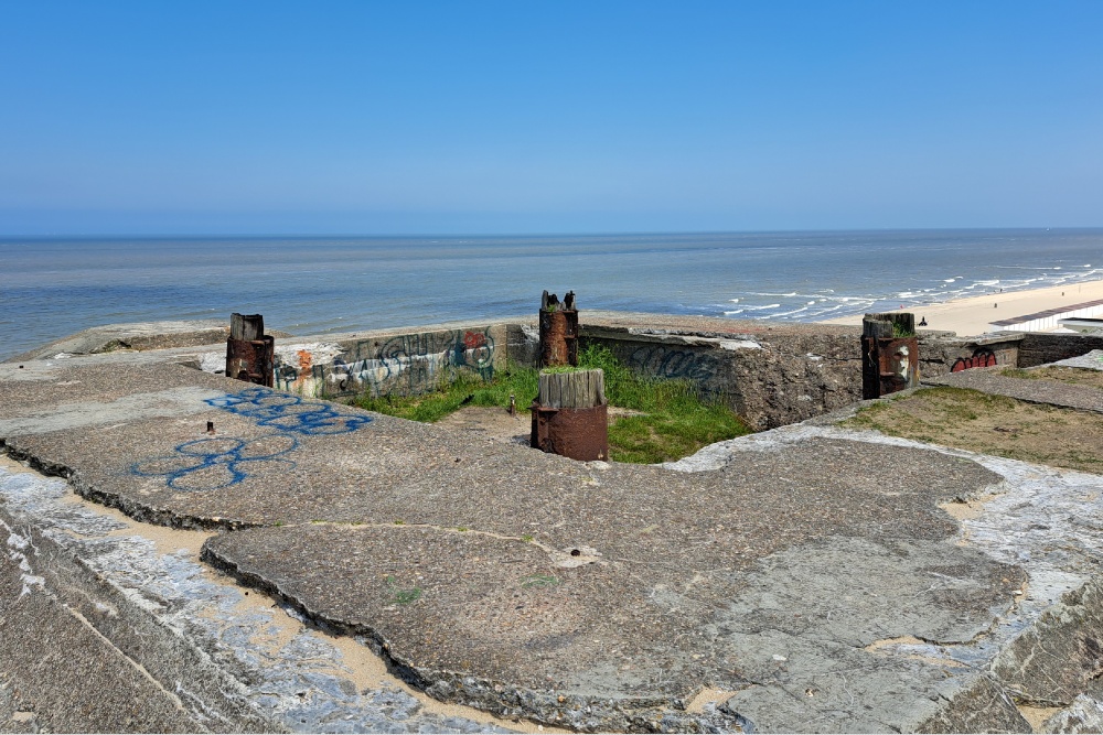 German Bunker Battery E 690 Sttzpunkt Bruchmller #3