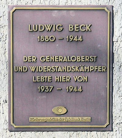 Memorial Ludwig Beck