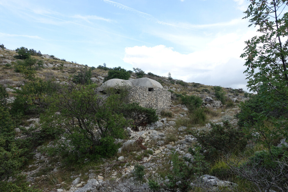 Italiaanse bunker - Italian governorate of Dalmatia