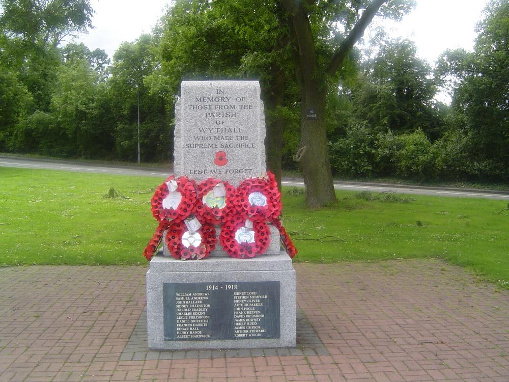 War Memorial Wythall