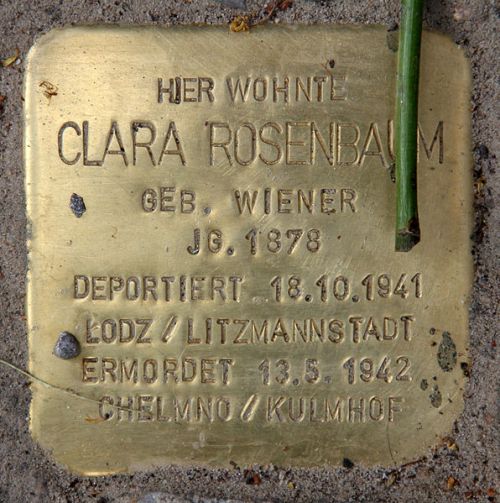 Stolpersteine Pariser Straße 13 #4