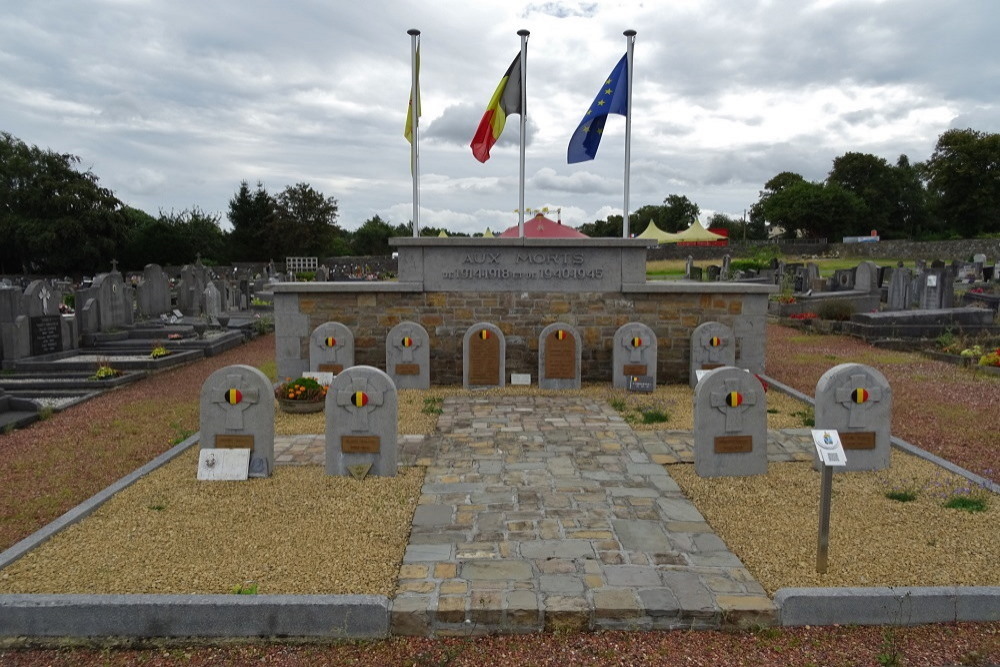 Belgische Oorlogsgraven Sart-lez-Spa