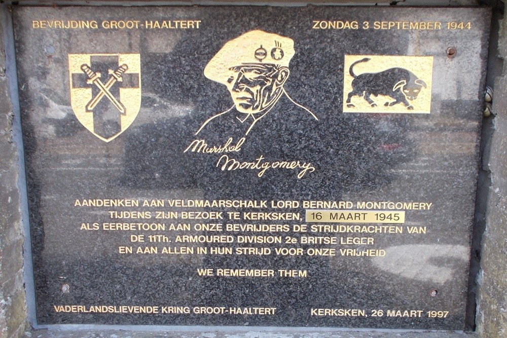 Gedenkteken Lord Montgomery