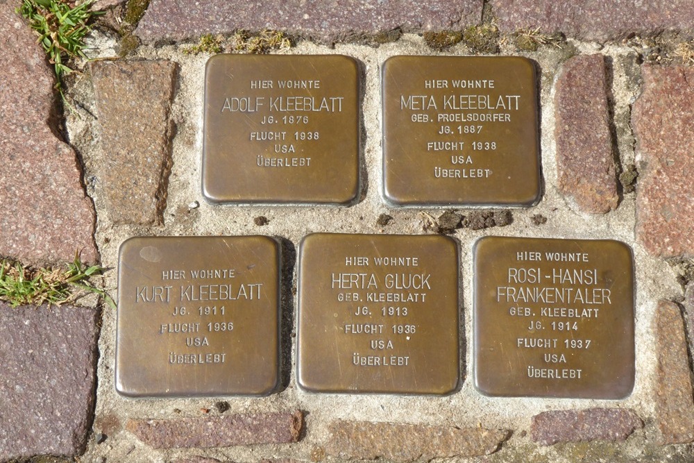 Stolpersteine Freihofstrasse 10 #1