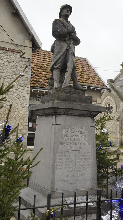 Monument Eerste Wereldoorlog Orainville