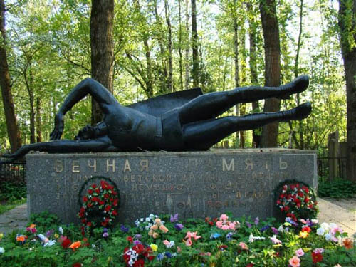 Mass Grave Soviet Soldiers Ust-Izhora