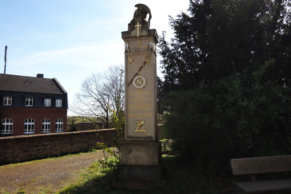 Oorlogsmonument  Stommeln Coalitieoorlogen #5