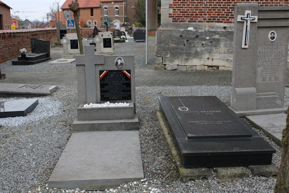 Belgische Oorlogsgraven Zuurbemde