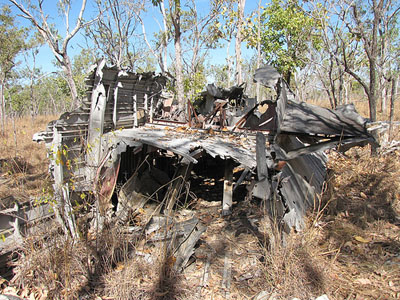 Crash Site & Wreckage B-24 Liberator Bomber Hayes Creek