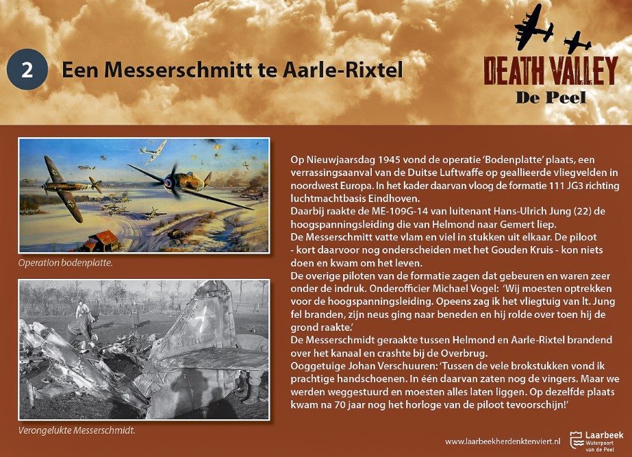 Fietsroute Death Valley De Peel - Een Messerschmitt te Aarle-Rixtel (#2) #2