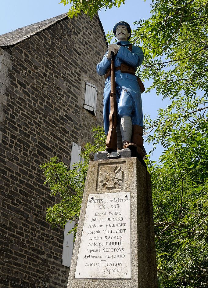 Monument Eerste Wereldoorlog Saint-Chly-d'Aubrac