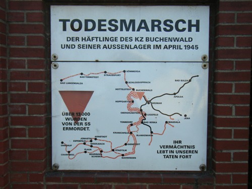 Monument Dodenmars Buchenwald