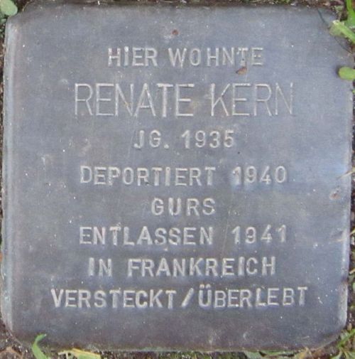 Stolpersteine Godramsteiner Strae 5 #3