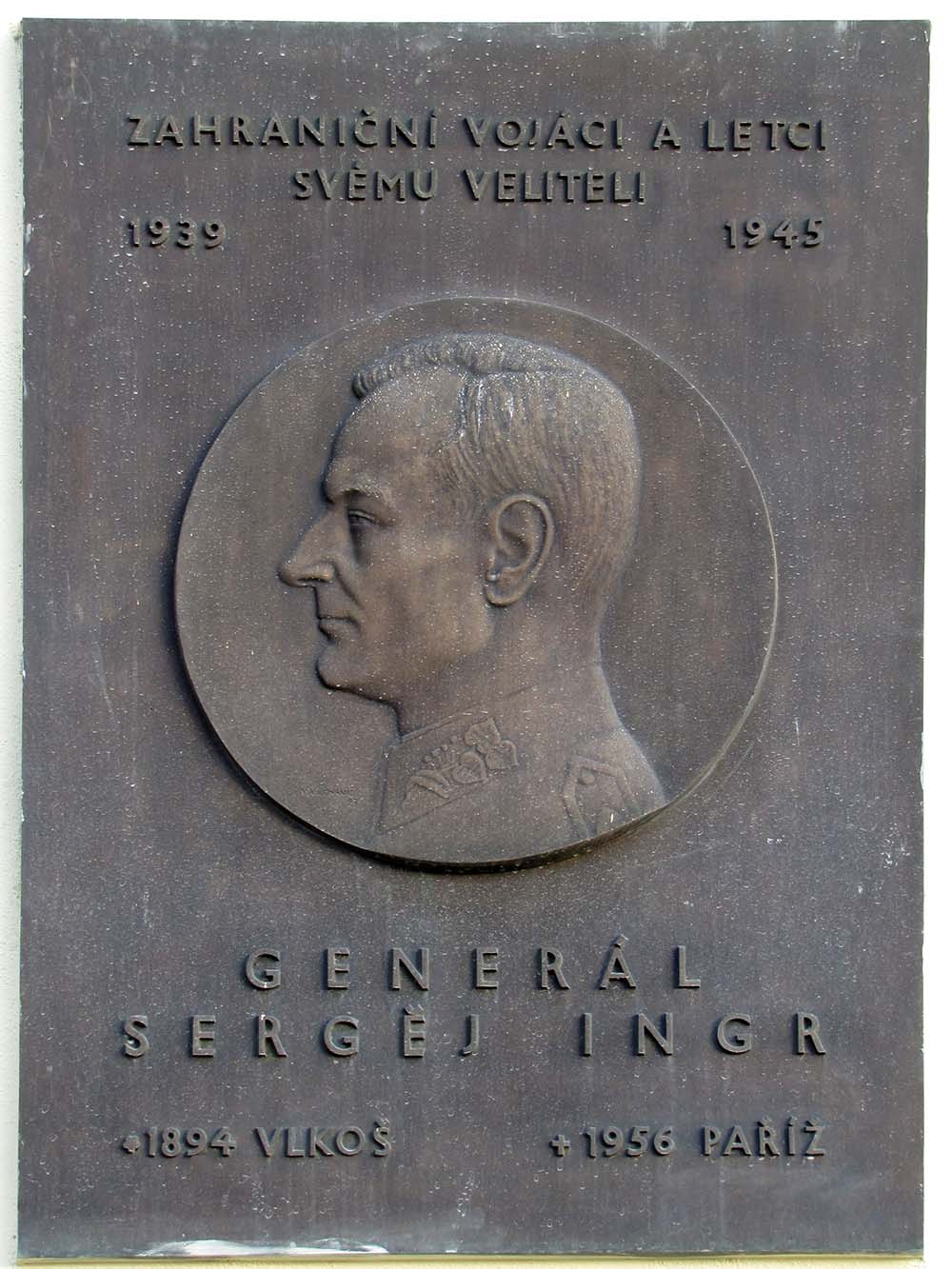Gedenkteken Sergej Ingr