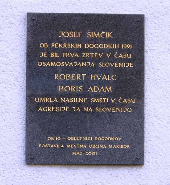 Memorial Josef Simcik