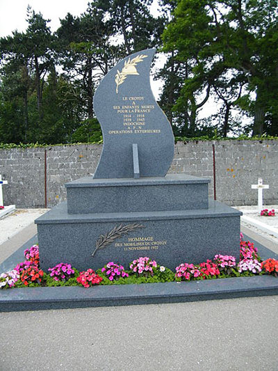 Oorlogsmonument Begraafplaats Le Crotoy