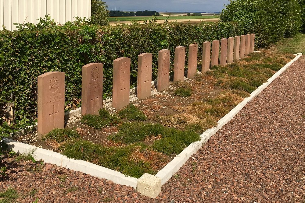 Oorlogsgraven van het Gemenebest Auchonvillers