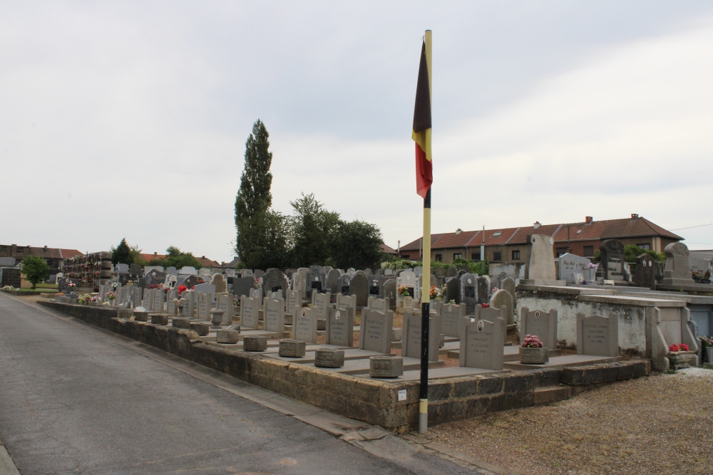 Belgische Graven Oudstrijders Chtelineau Cimetire de Taillis-Pr