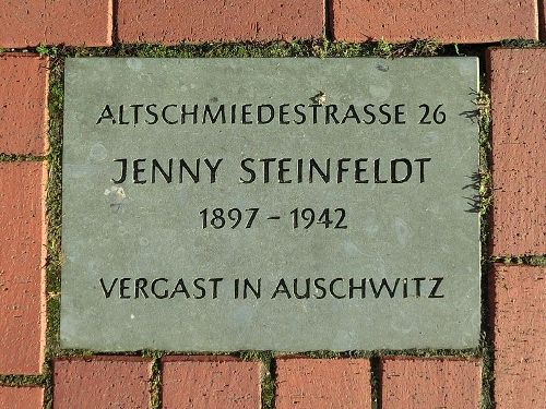 Memorial Stones Altschmiedestrae 26