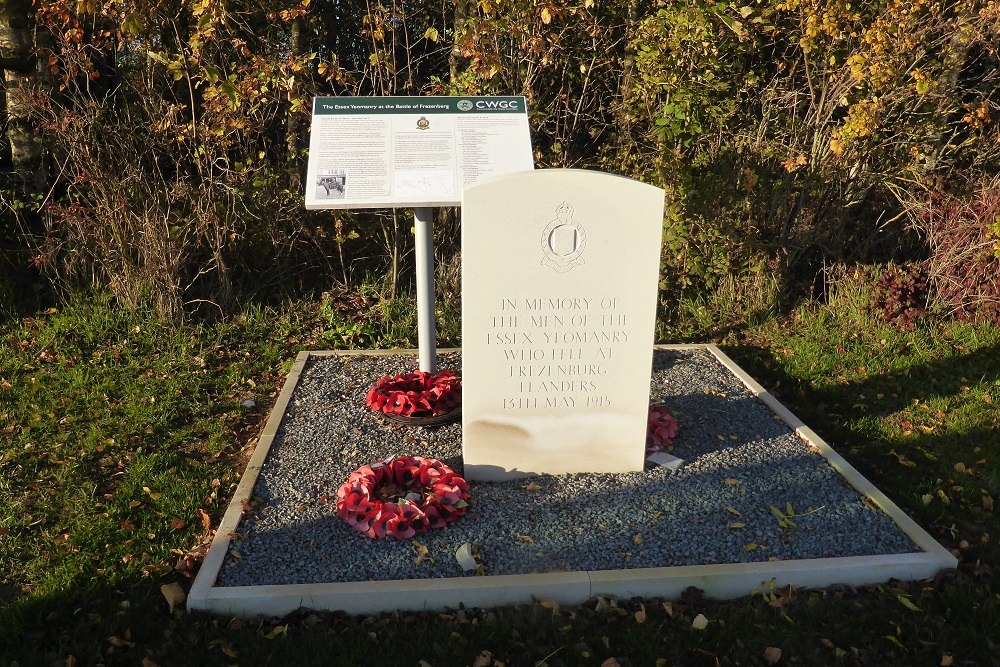 Memorial Stone Essex Yeomanry