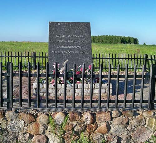 Mass Grave Soviet Prisoners of War Brynki
