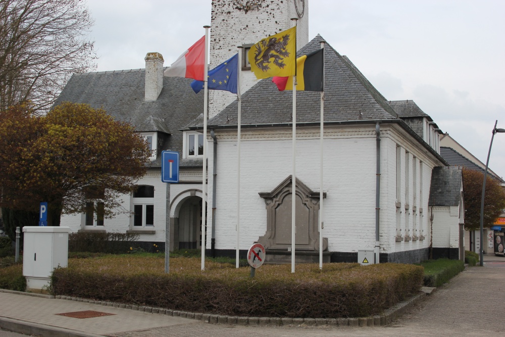 Commemorative Plate War Victims Vlezenbeek