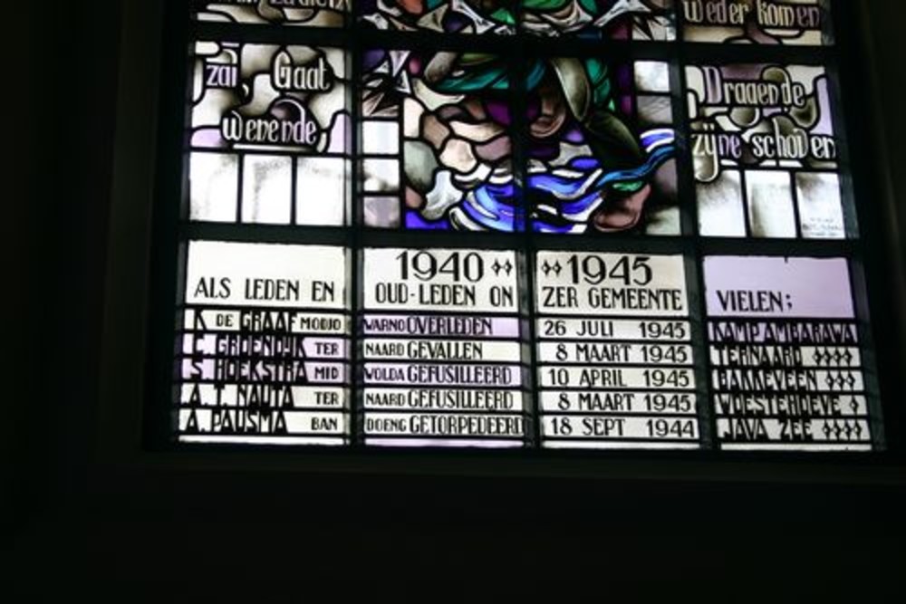 Memorial Window Dutch Reformed Church