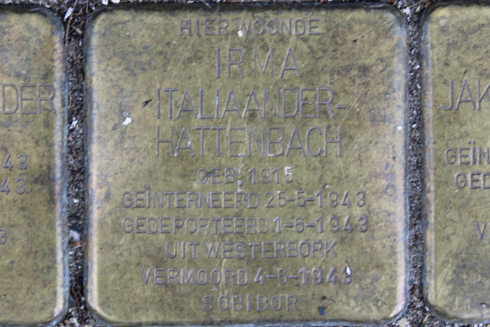 Stolpersteine Ruyschstraat 90 #3