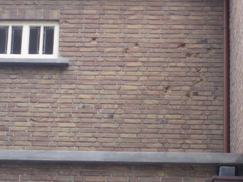 Kogelinslagen Julianakerk Dordrecht
