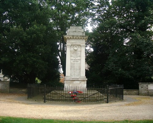 World War I Memorial Andover