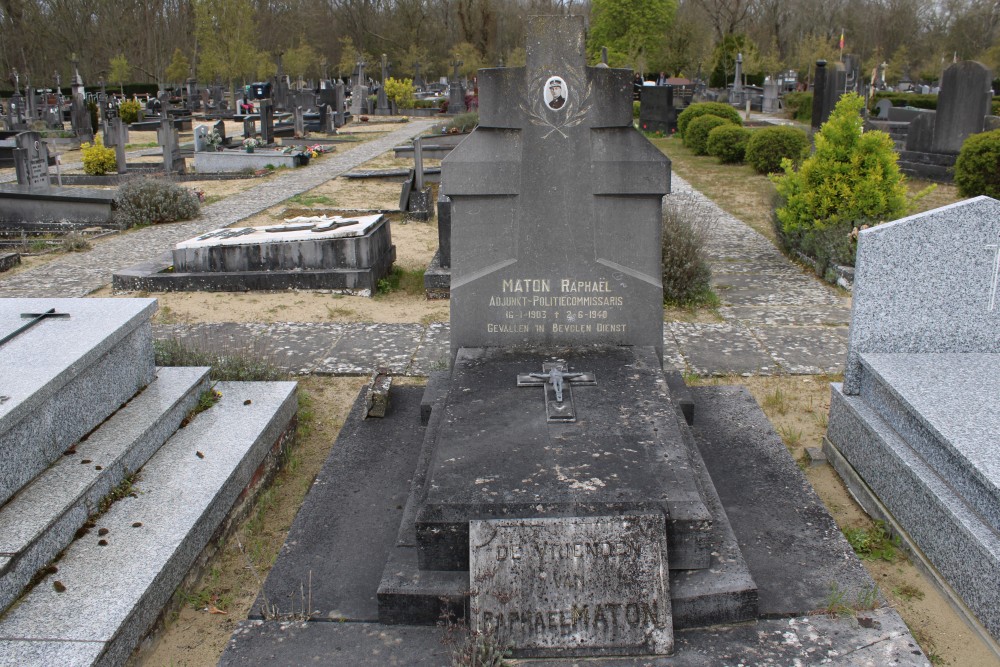 Belgische Oorlogsgraven De Panne