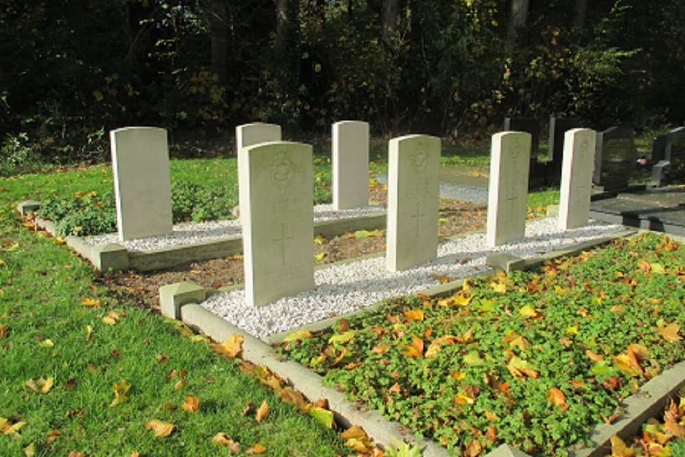 Oorlogsgraven van het Gemenebest Gemeentelijke Begraafplaats Gieten