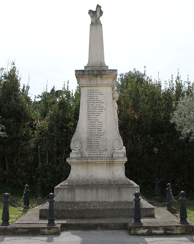 War Memorial Fontvieille
