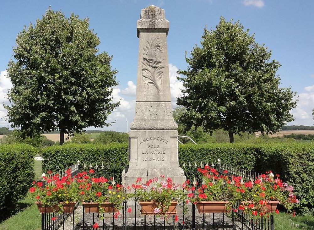 Monument Eerste Wereldoorlog rize-Saint-Dizier